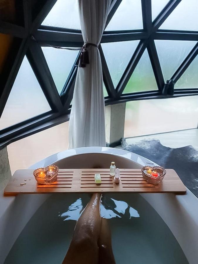 アウフレド・ヴァギネル The Space - Welcome To The Sky - Domo Geodesicoヴィラ エクステリア 写真